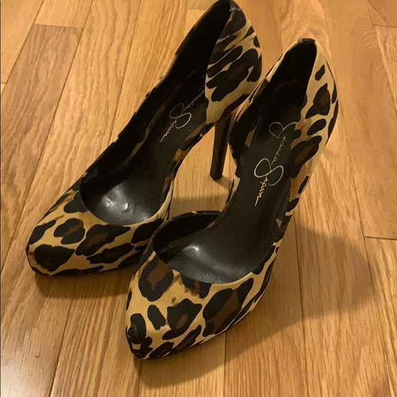 Jessica Simpson Leopard Heels - Picture 4 of 6